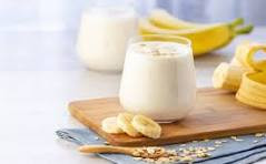 Banana Puree Milkshake
